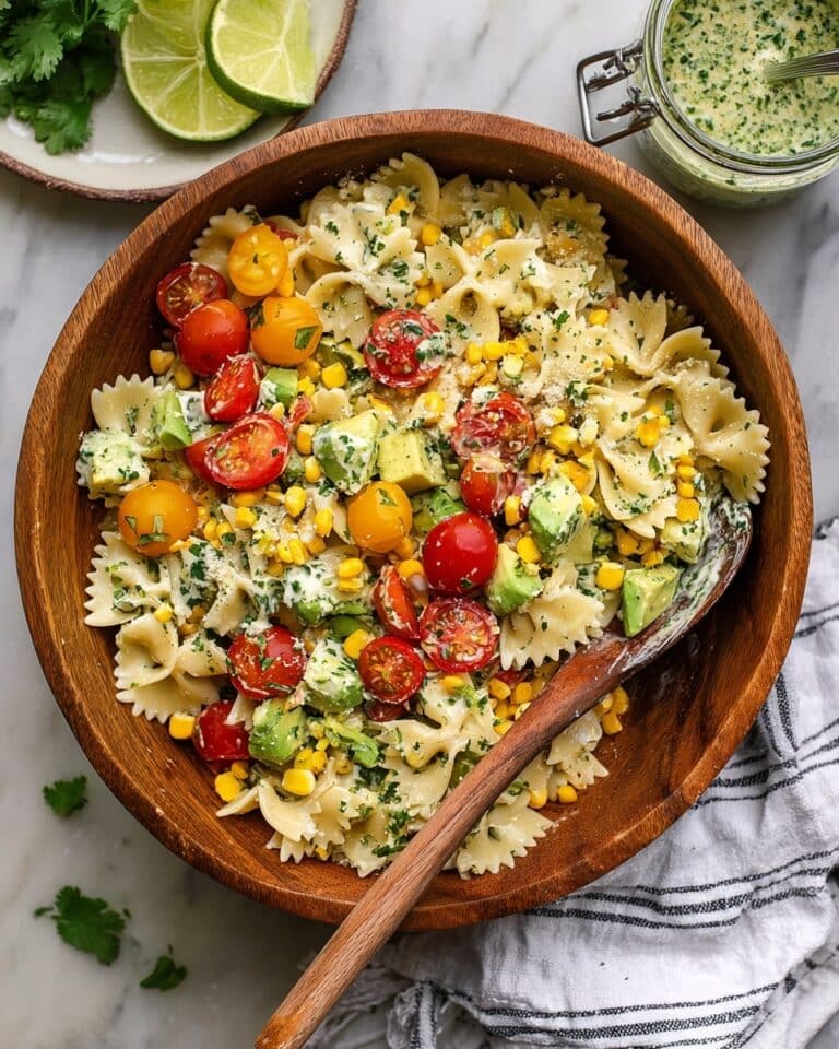 Cilantro Lime Pasta Salad Recipe
