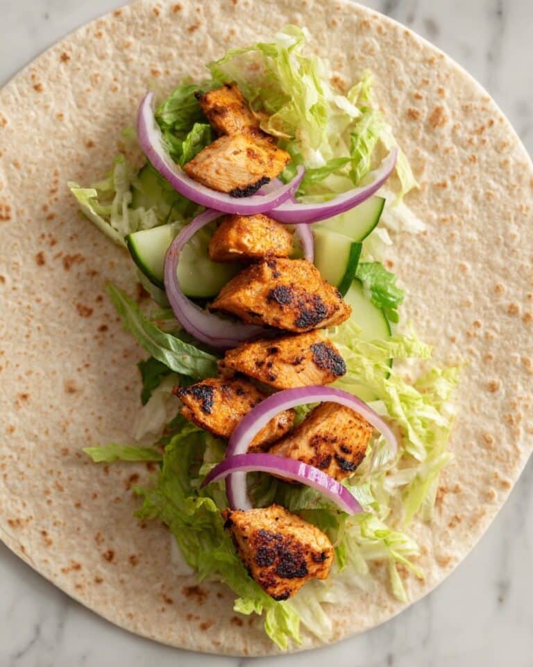 Chicken Tikka Wraps Recipe