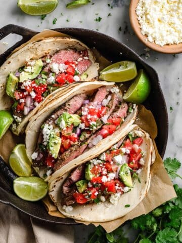 Grilled Flank Steak Tacos Recipe