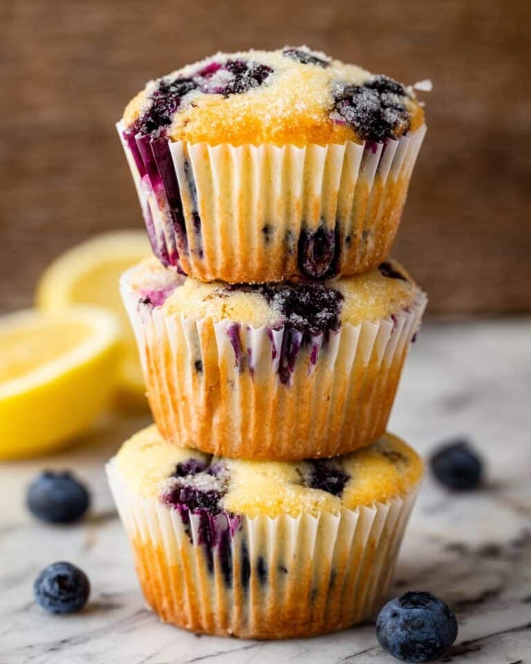 Lemon Blueberry Muffins Recipe