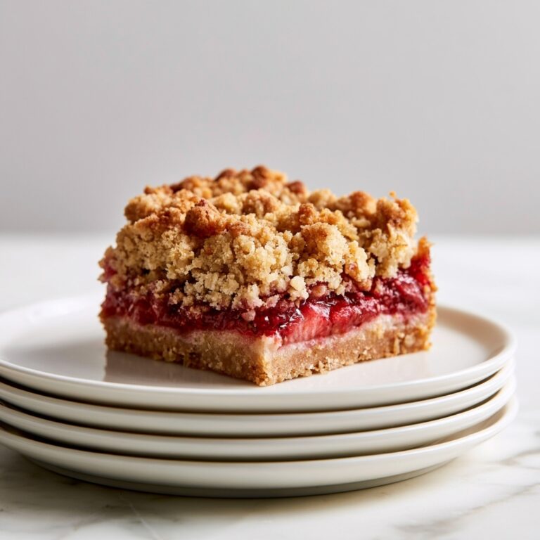 Old Fashioned Strawberry Rhubarb Crisp Recipe