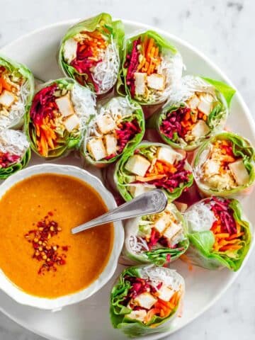 Tofu Summer Rolls Recipe