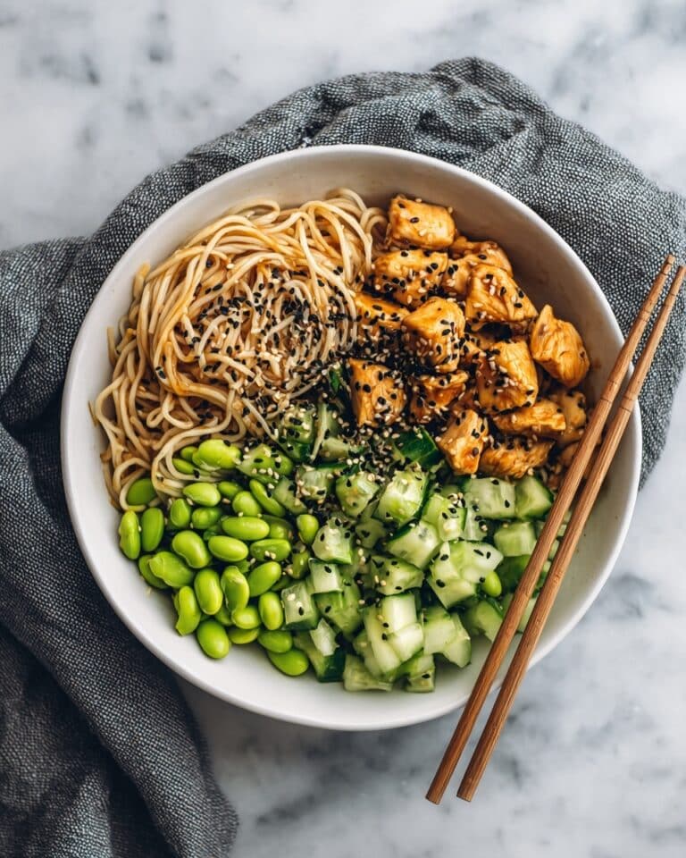 15 Minute Meal Prep: Sesame Noodle Bowls Recipe