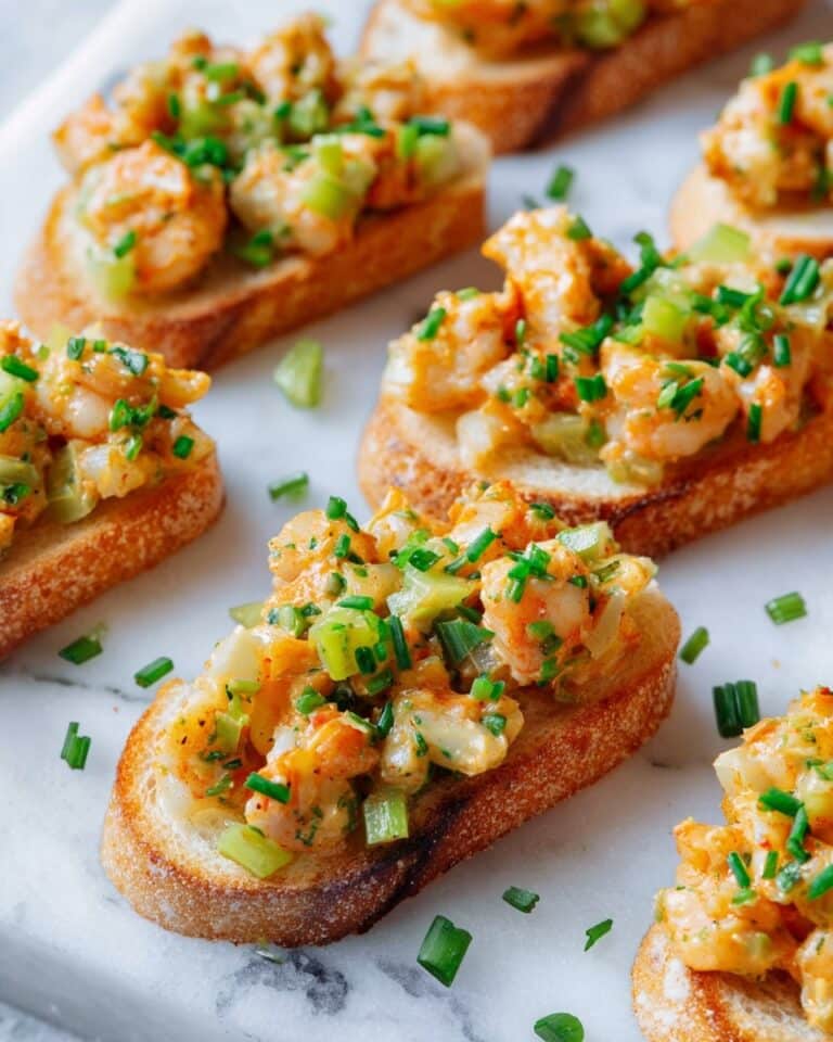 Easy Baked Shrimp Crostini Recipe