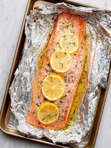 Oven-Baked Steelhead Trout with Dill and Horseradish Cream Recipe