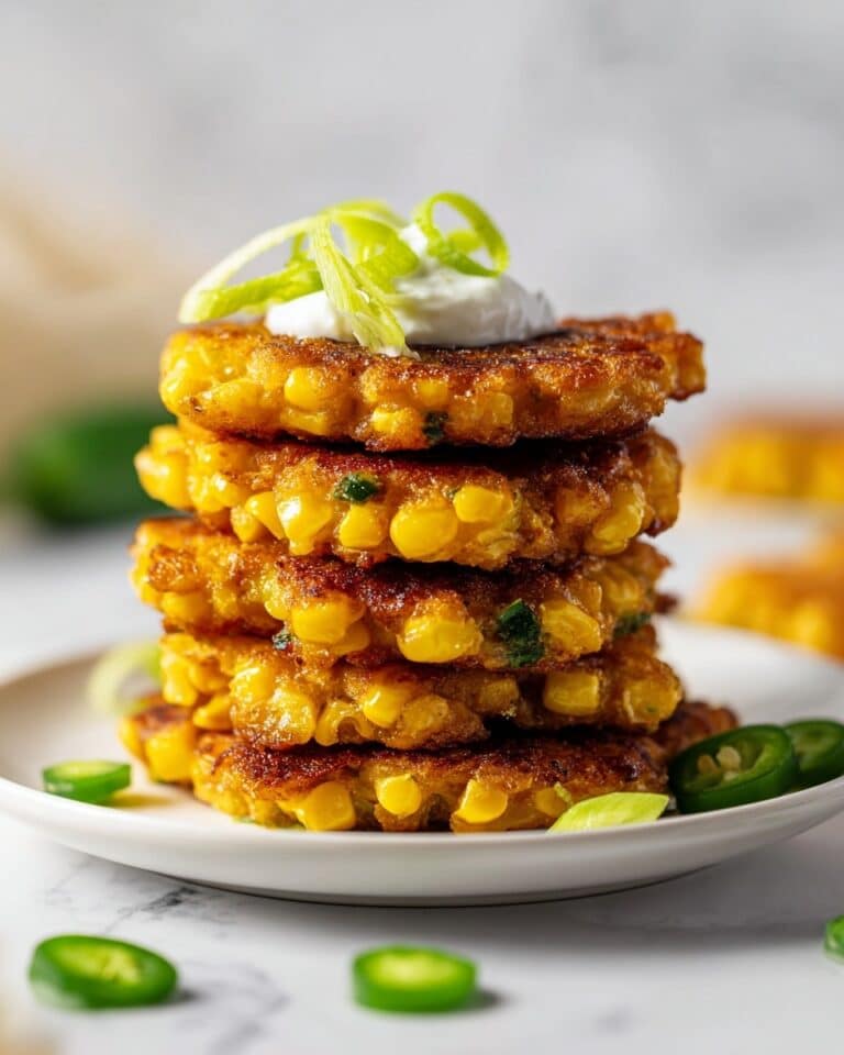 Corn Fritters with Cheddar, Jalapeños, and Green Onions Recipe
