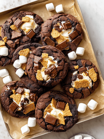 Chocolate S’mores Cookies Recipe