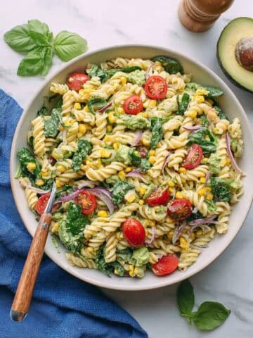 Avocado Pasta Salad Recipe