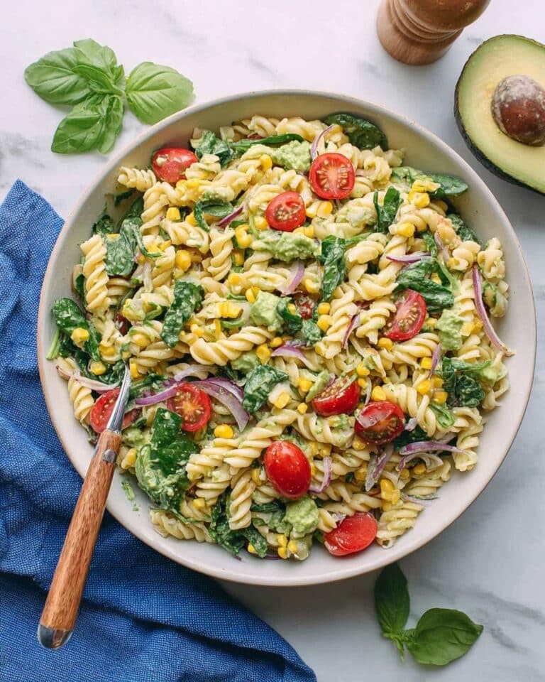 Avocado Pasta Salad Recipe