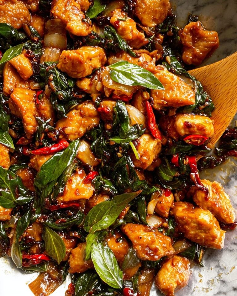 15 Minute Thai Basil Chicken (Pad Krapow Gai) Recipe