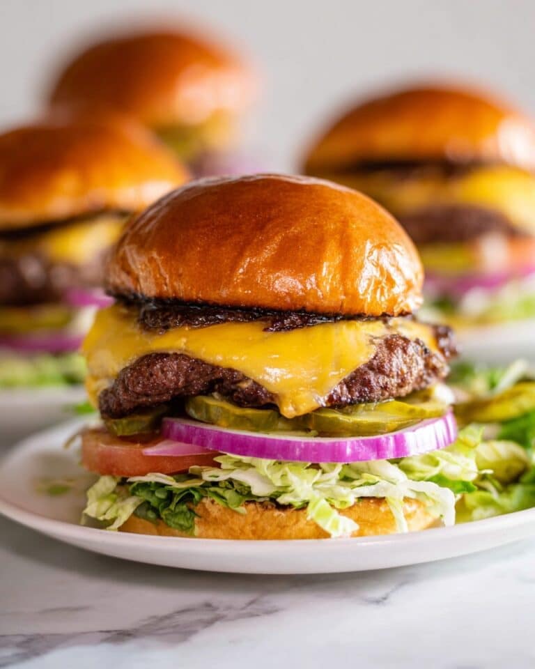 Homemade Smash Burger Recipe