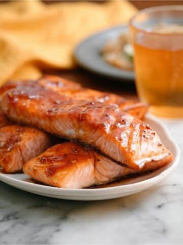 BBQ Baked Salmon Recipe