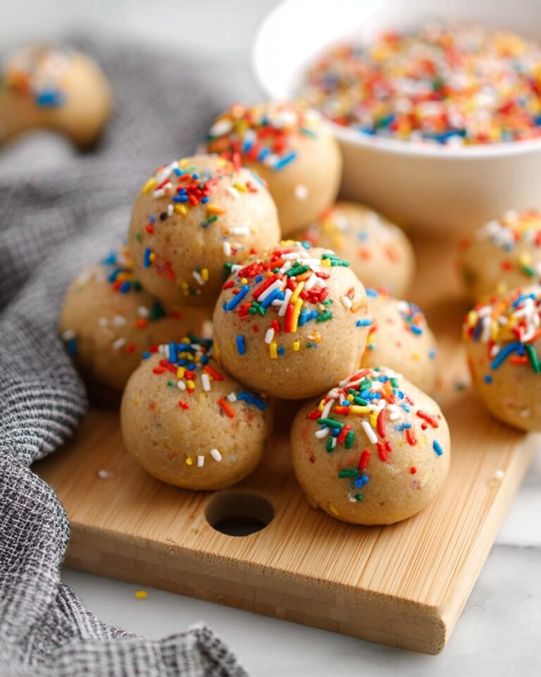 Birthday Cake Protein Balls Recipe