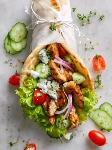 Sheet Pan Chicken Gyros Recipe