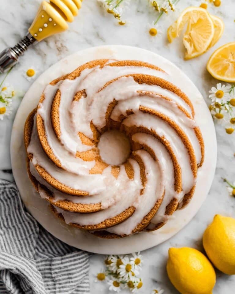 Lemon Poppy Seed Bundt Cake Recipe