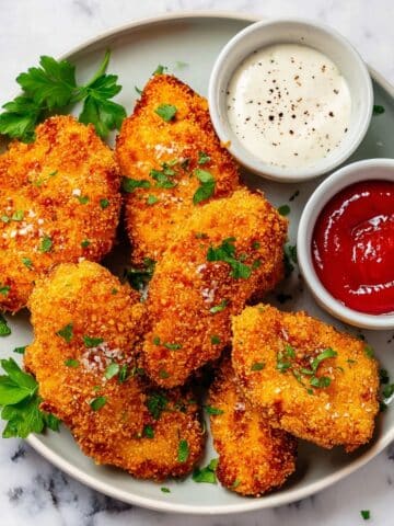 Crunchy Air Fryer Chicken Strips (Chicken Tenders) Recipe
