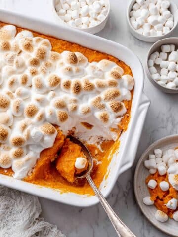 Sweet Potato Marshmallows Casserole Recipe