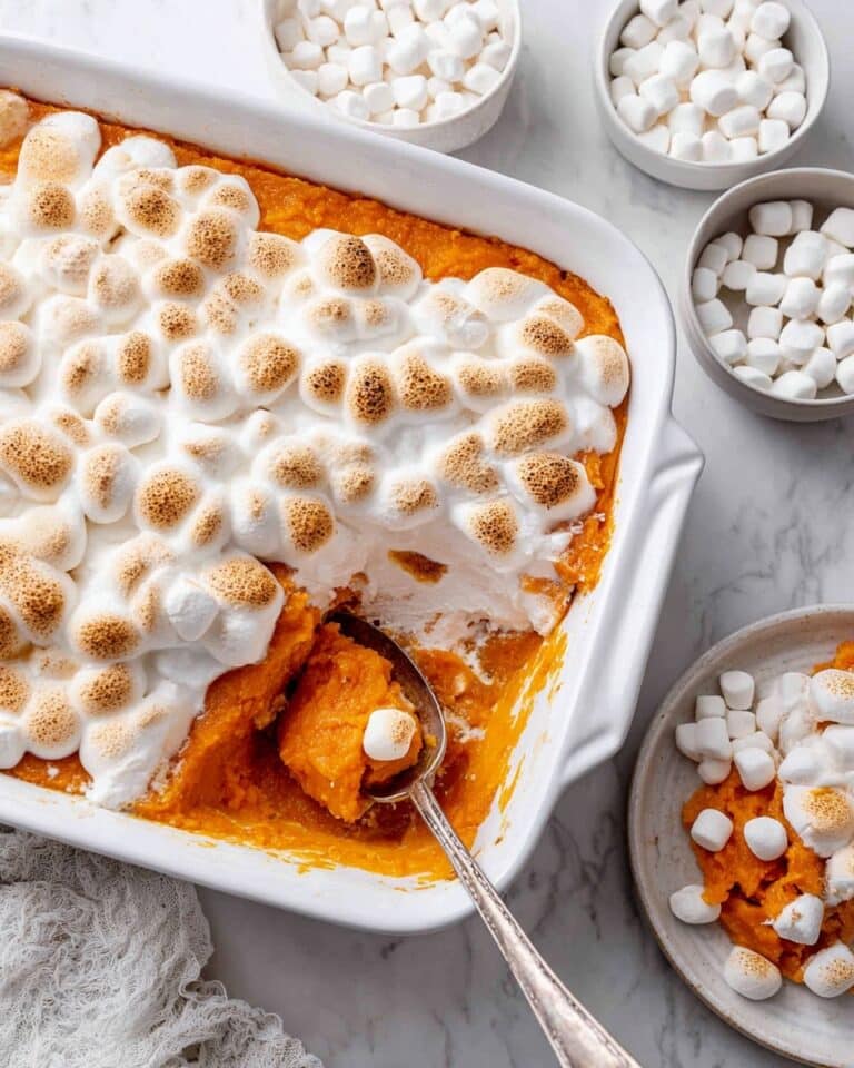 Sweet Potato Marshmallows Casserole Recipe