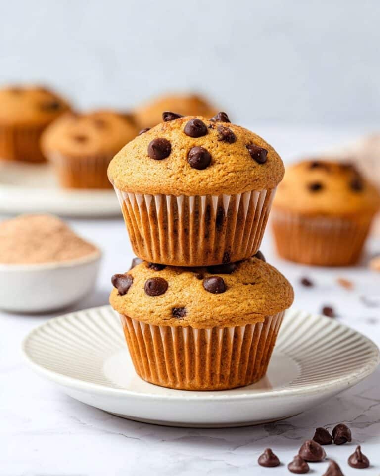 Pumpkin Chocolate Chip Muffins Recipe