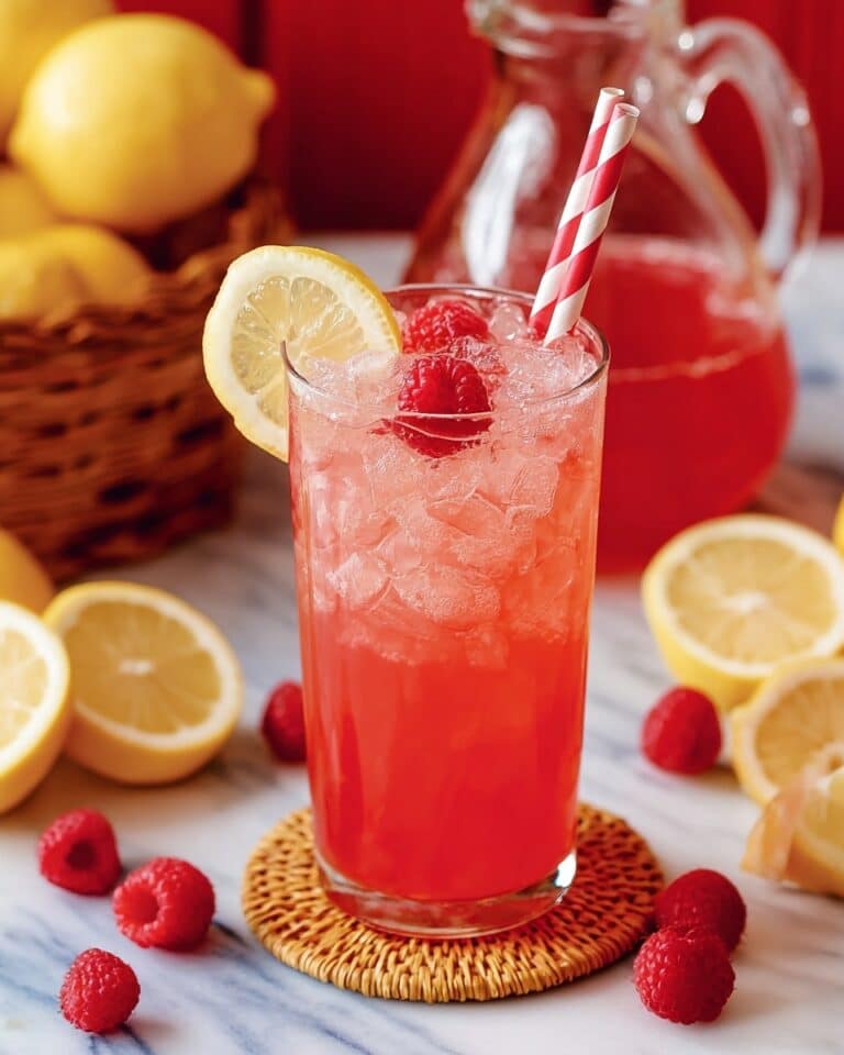 Easy Sparkling Raspberry Lemonade Recipe