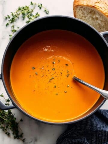 Roasted Red Pepper Gouda Soup Recipe