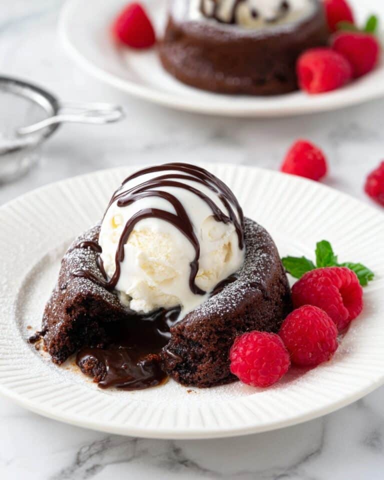 Mini Lava Cakes in Muffin Tins Recipe
