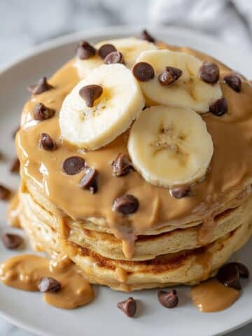 Peanut Butter Banana Pancake Recipe
