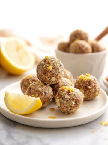 Lemon Cake Energy Balls Recipe