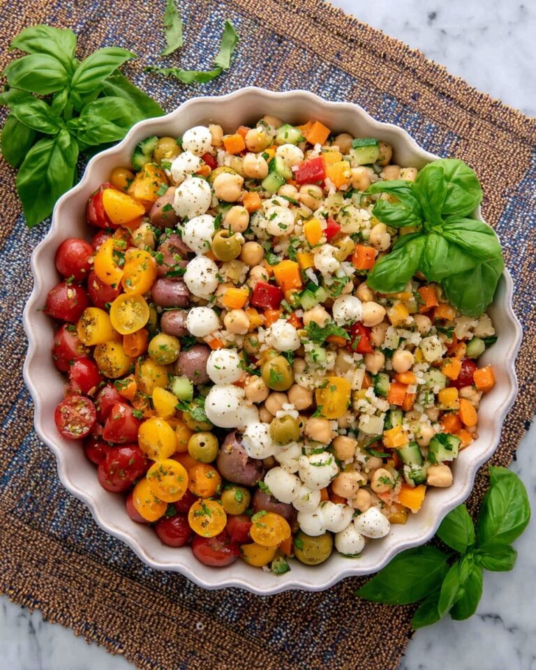 Dense Bean Salad with Tuna and Fresh Vegetables Recipe