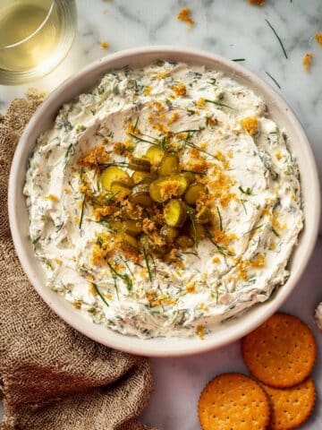 Homemade Dill Pickle Dip Recipe
