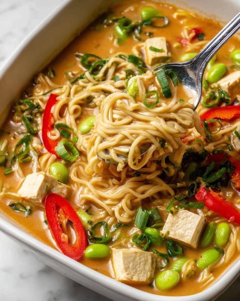 Thai Coconut Curry Noodle Casserole Recipe