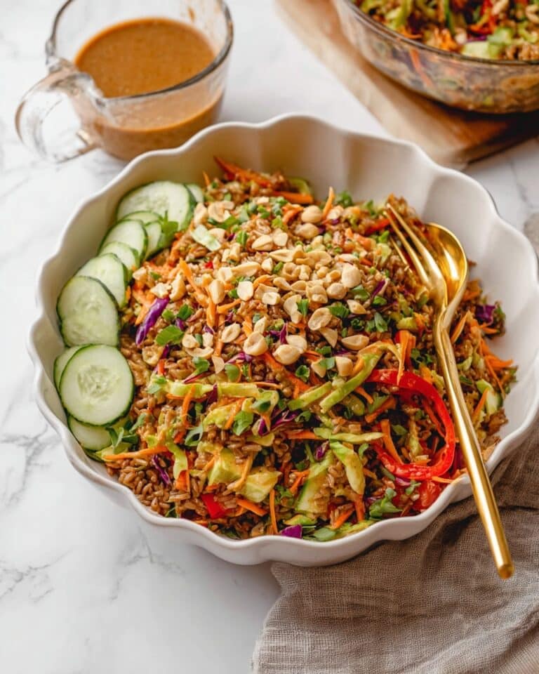 Vegan Crispy Rice and Tofu Salad Recipe
