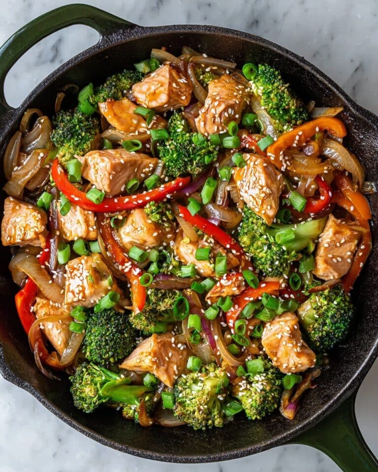 Quick Salmon Stir Fry Recipe