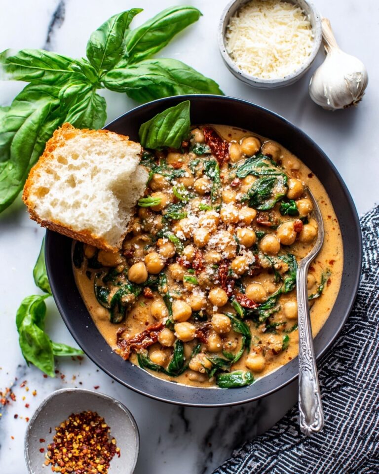 30 Minute Creamy Marry Me Chickpeas Recipe