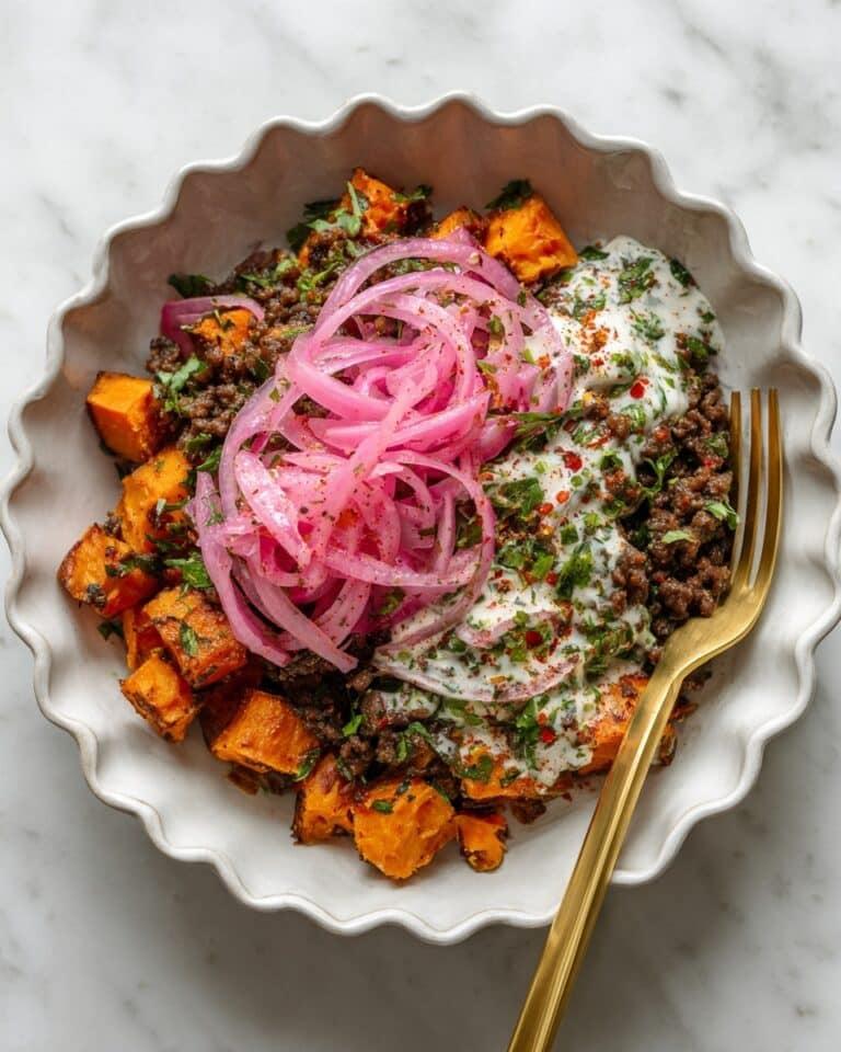 Homemade Street Corn Beef and Sweet Potato Bowls Recipe