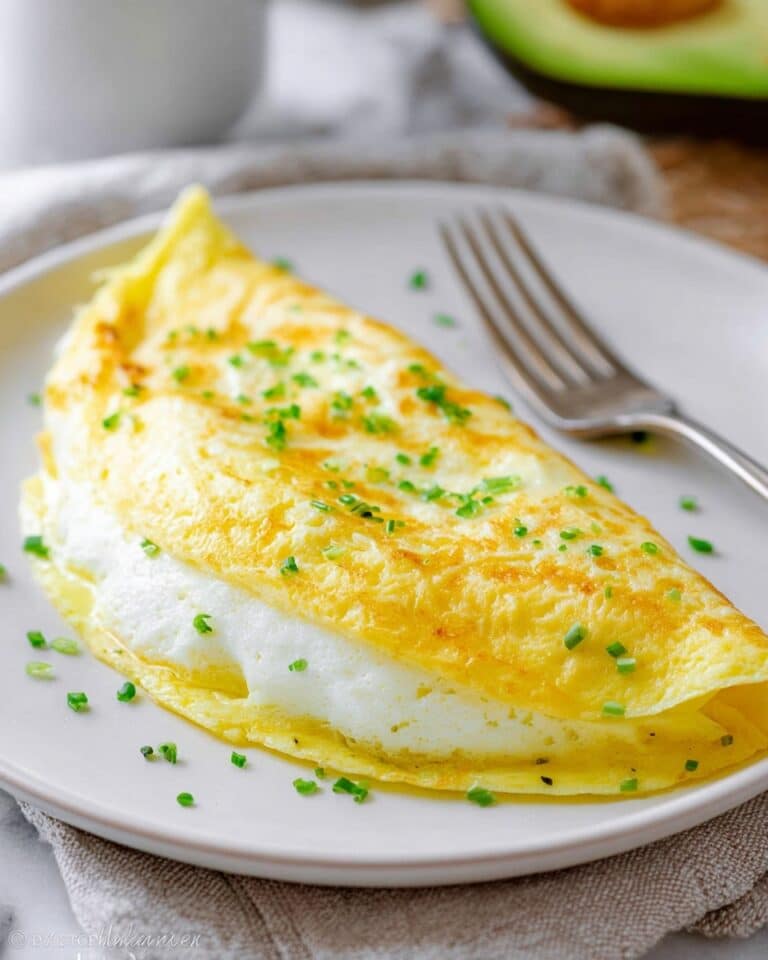 Fluffy Egg White Omelette (Soufflé Style) Recipe