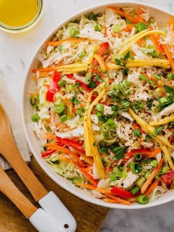 Homemade Crunchy Thai Chicken Salad Recipe