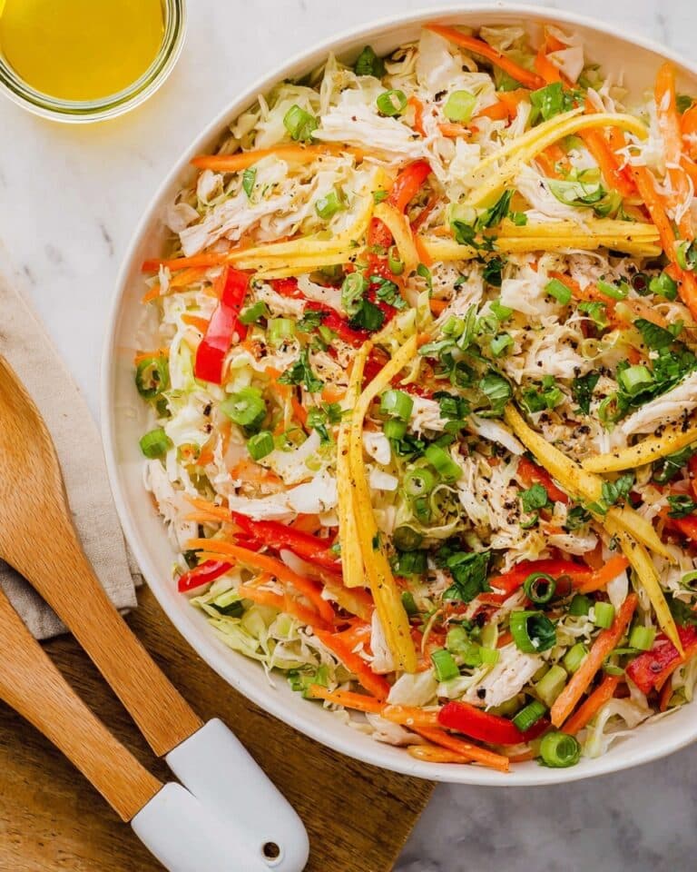 Homemade Crunchy Thai Chicken Salad Recipe