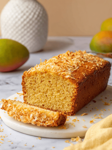 Vegan Mango Bread with Optional Crumble Topping Recipe