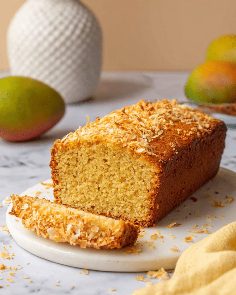 Vegan Mango Bread with Optional Crumble Topping Recipe