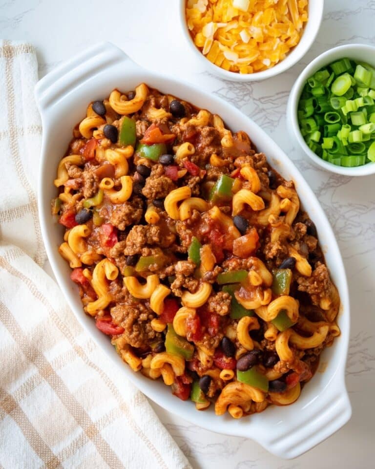 Chili-Pasta Skillet Recipe