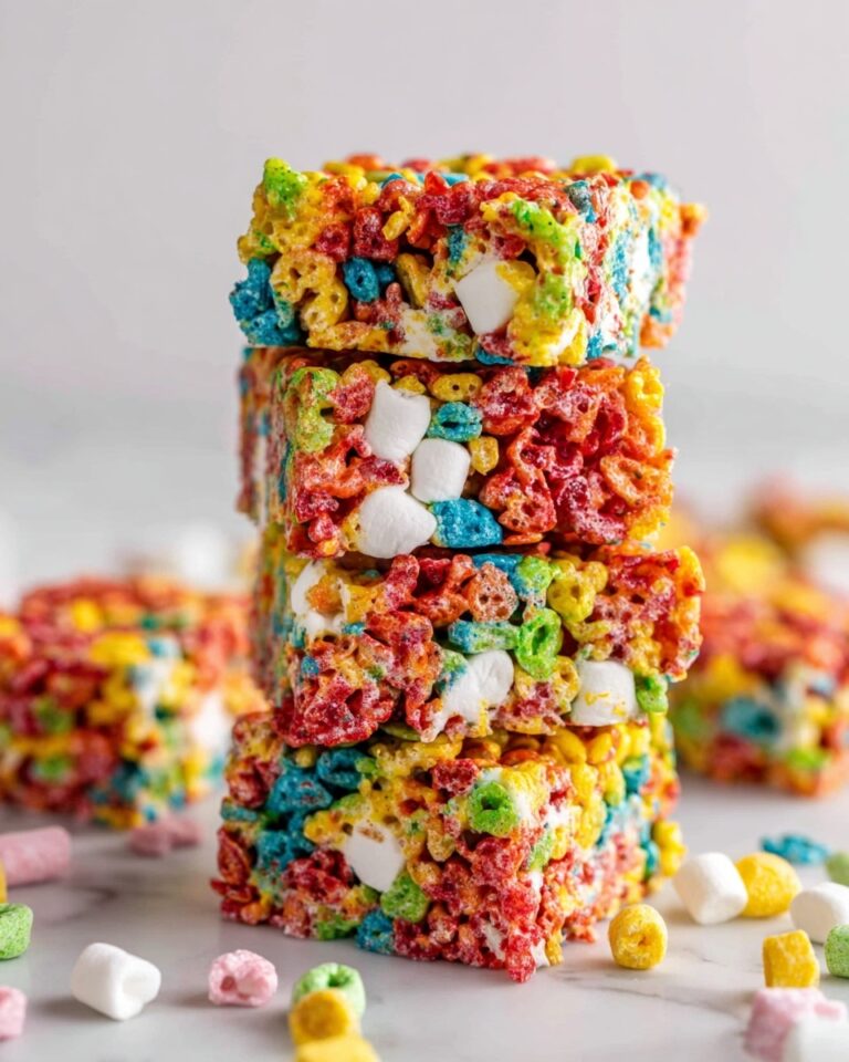 Fruity Pebbles Rice Krispie Treats Recipe