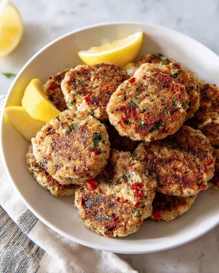 Salmon Patties with Lemon Dill Yogurt Sauce Recipe