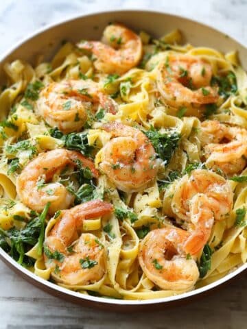 Garlic Butter Shrimp Pasta Recipe