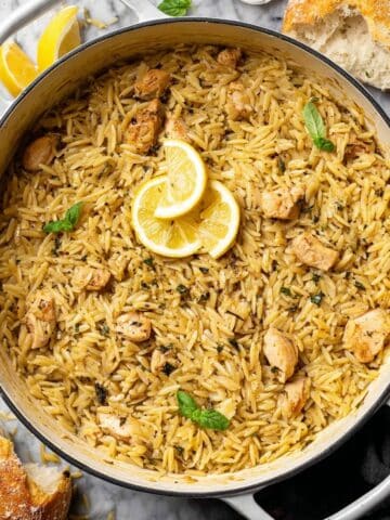 Lemon Chicken and Orzo Recipe