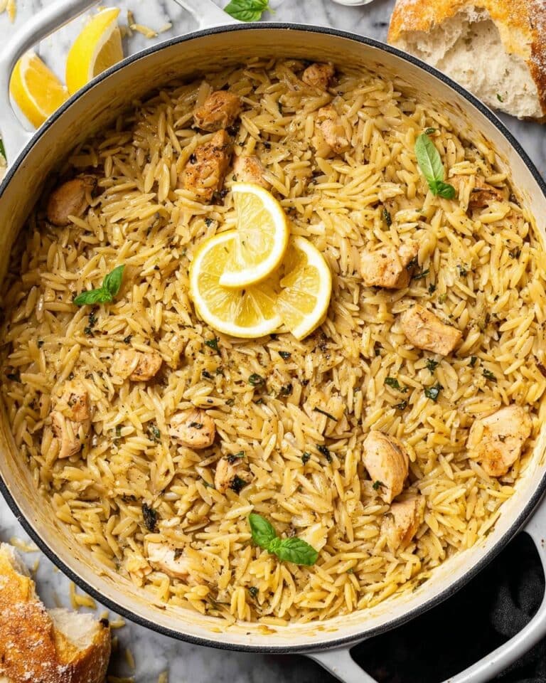 Lemon Chicken and Orzo Recipe