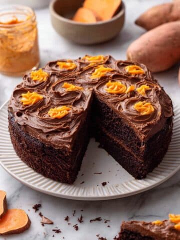 Sweet Potato Chocolate Cake Recipe
