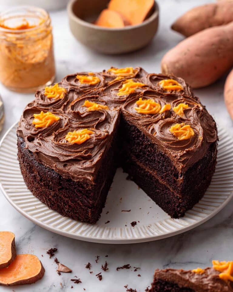 Sweet Potato Chocolate Cake Recipe