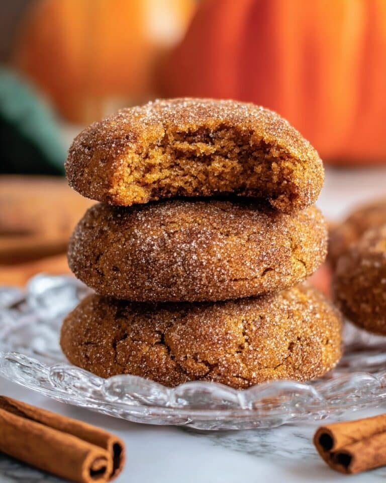 Pumpkin Snickerdoodle Cookies Recipe