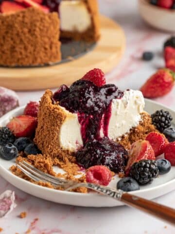 Viral Upside-Down Cheesecake Recipe